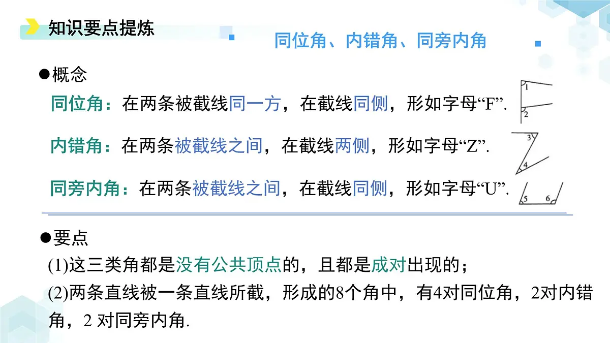 第二章 相交线与平行线 综合复习 课件 数学北师大版（2024）七年级下册第6页