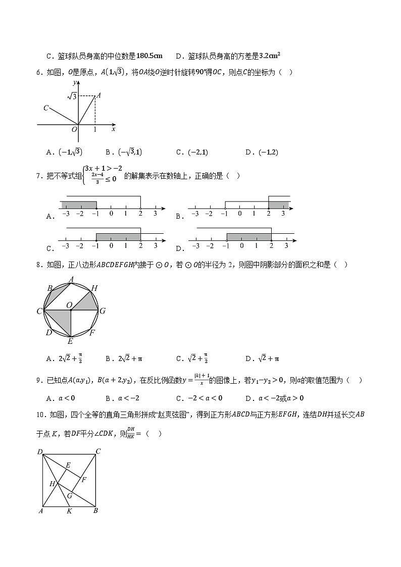 数学（浙江卷）（考试版）第2页
