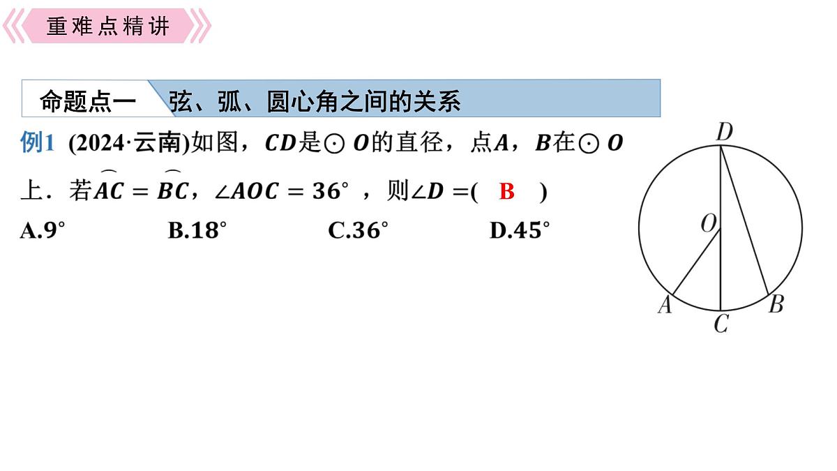 2025决胜中考河南数学一轮复习第20讲 圆的基本性质课件第6页