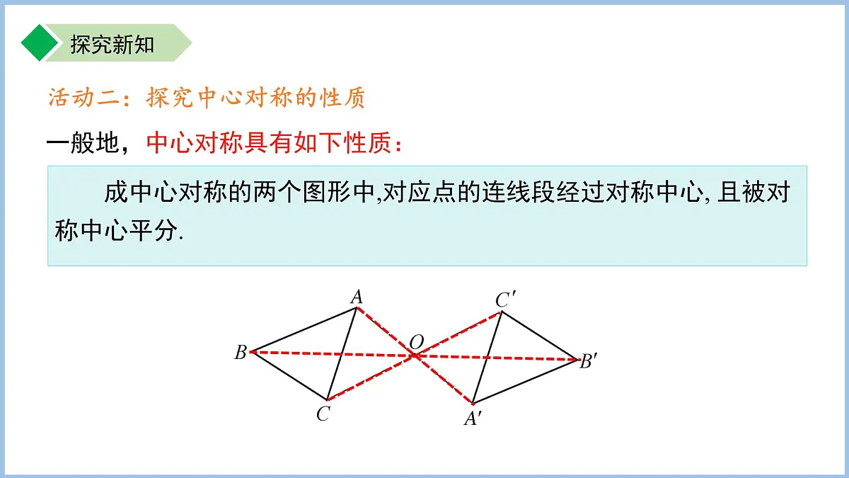 旋转第3课时 9.3.3 中心对称与中心对称图形 课件 数学苏科版（2024）七年级下册第8页