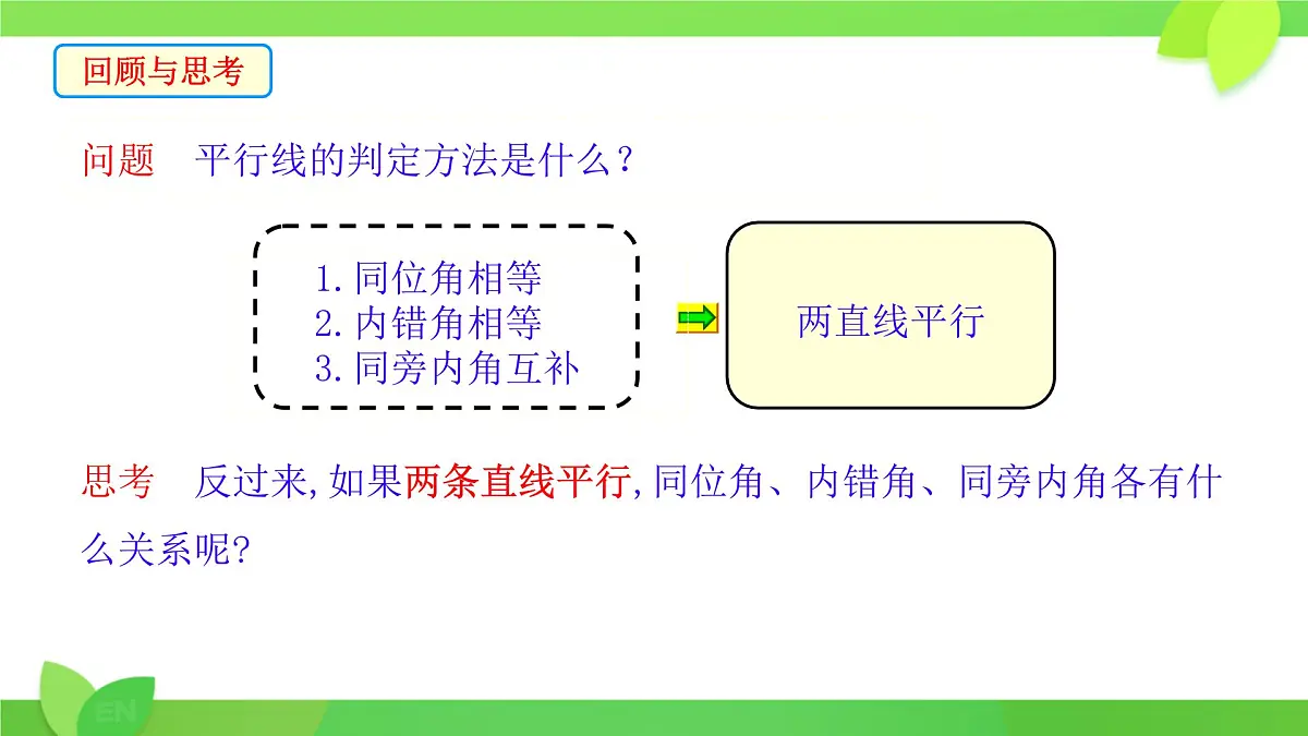 10.3 平行线的性质 课件 2024-2025学年沪科版七年级数学下册第2页