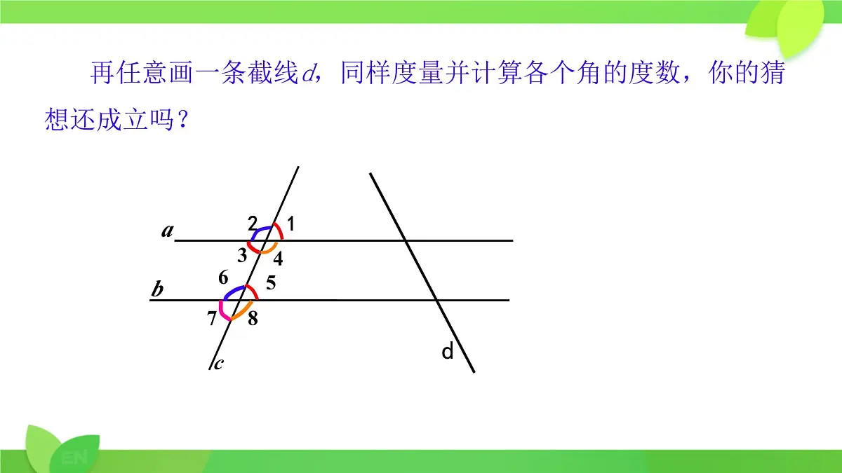 10.3 平行线的性质 课件 2024-2025学年沪科版七年级数学下册第5页