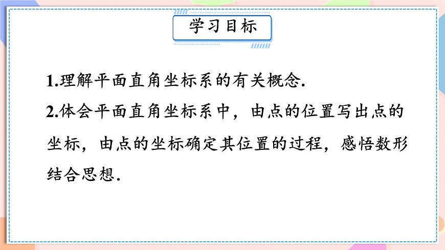 初中 数学人教版（2024）七年级下册9.1.1 平面直角坐标系的概念 课件第2页