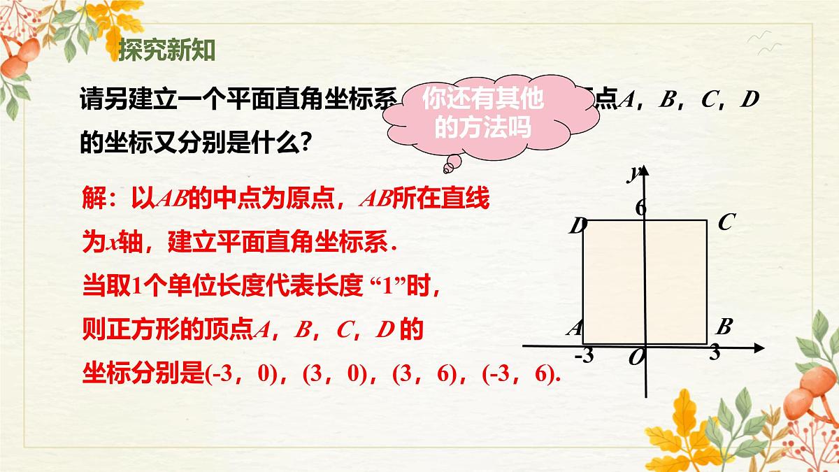 初中 数学人教版（2024）七年级下册9.1.2用坐标描述简单几何图形 课件第7页