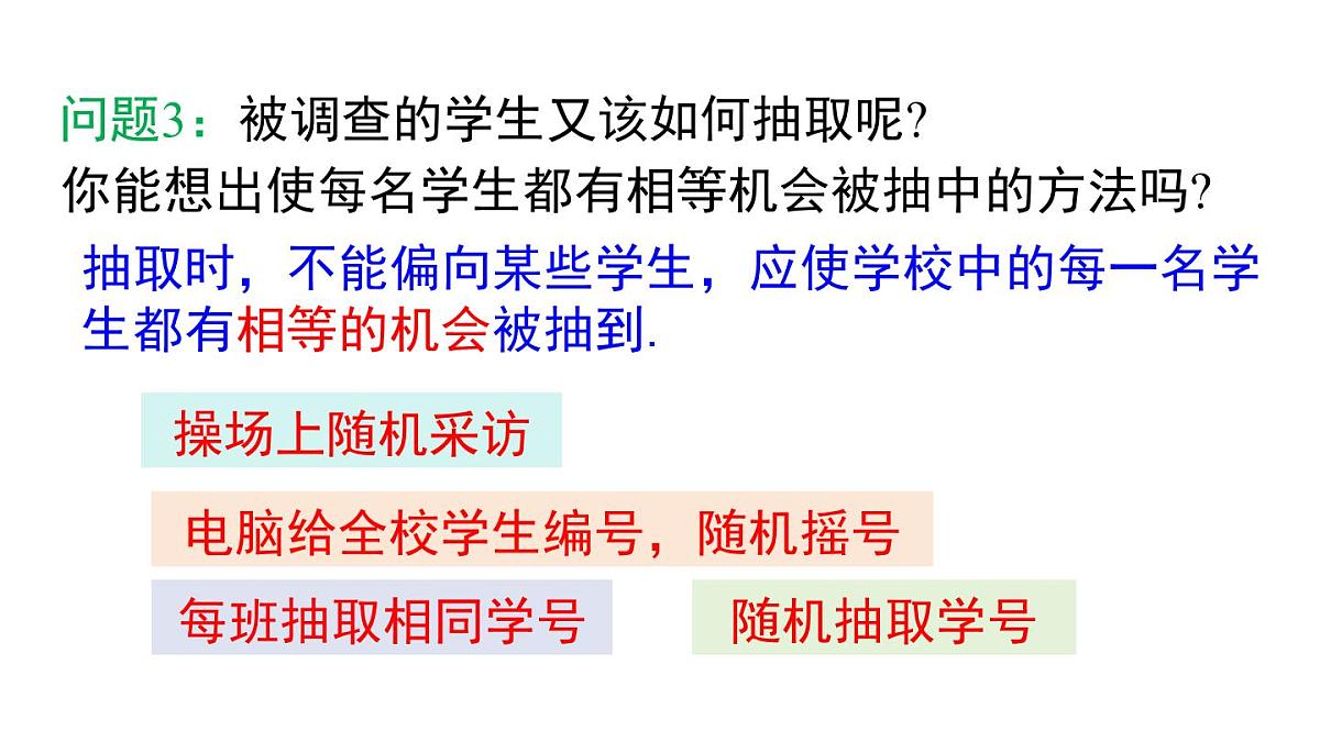 12.1.2  抽样调查 课件人教2024版七年级数学下册第8页
