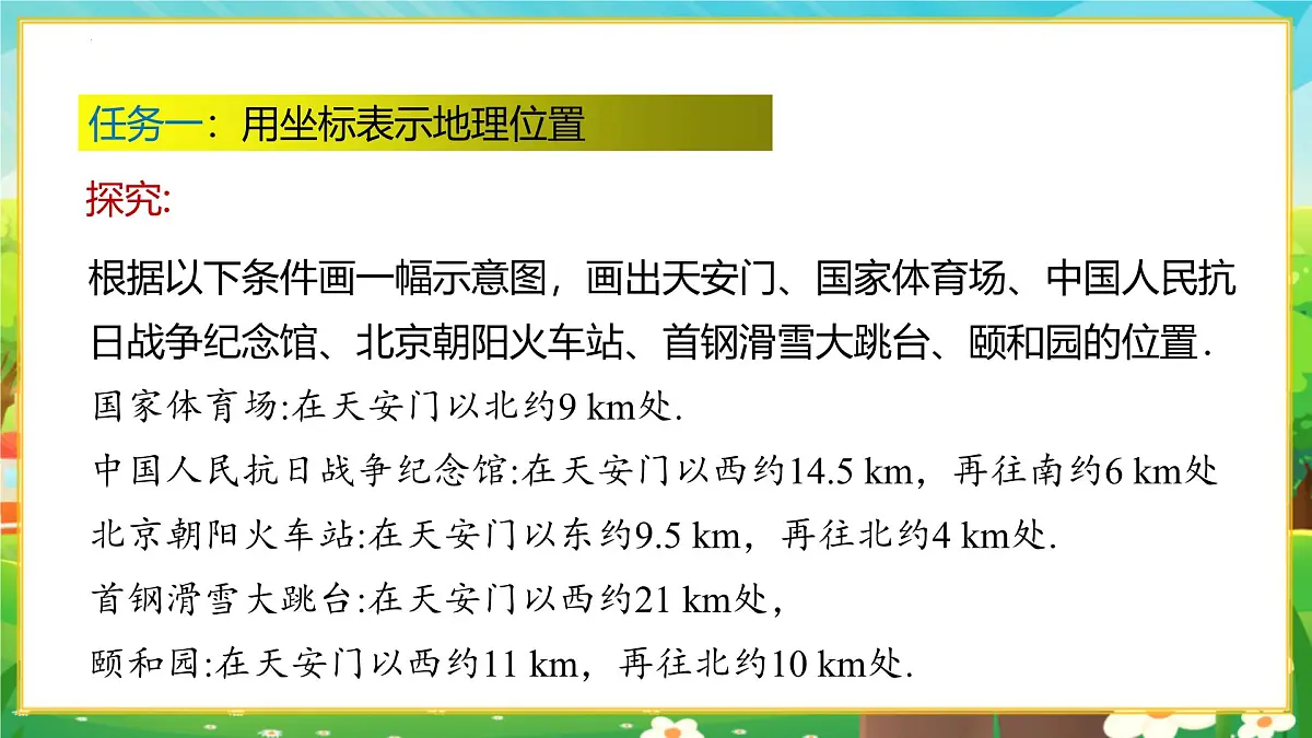 9.2.1用坐标表示地理位置 课件 2024-2025学年人教版数学七年级下册第5页