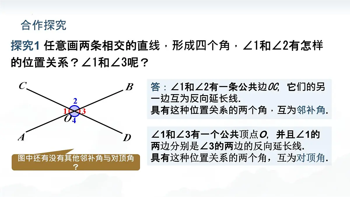 7.1.1 两条直线相交课件-2024-2025学年人教版数学七年级下册第5页