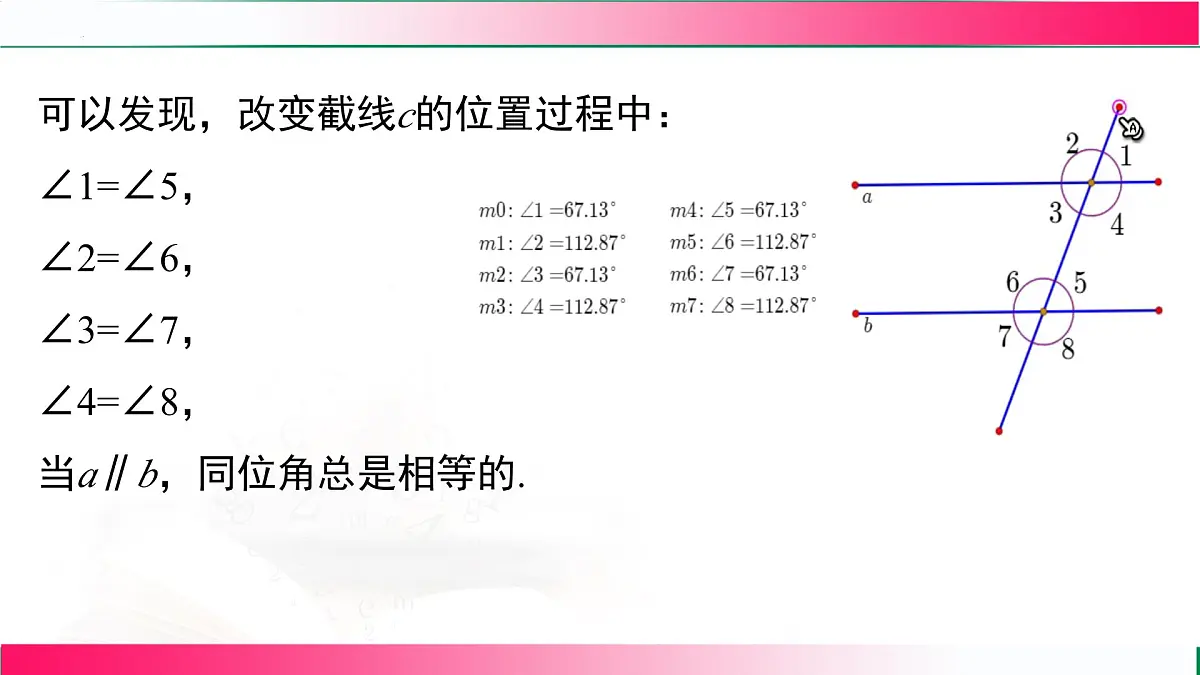 7.2.3平行线的性质 课件 2024-2025学年人教版七年级数学下册教学第5页