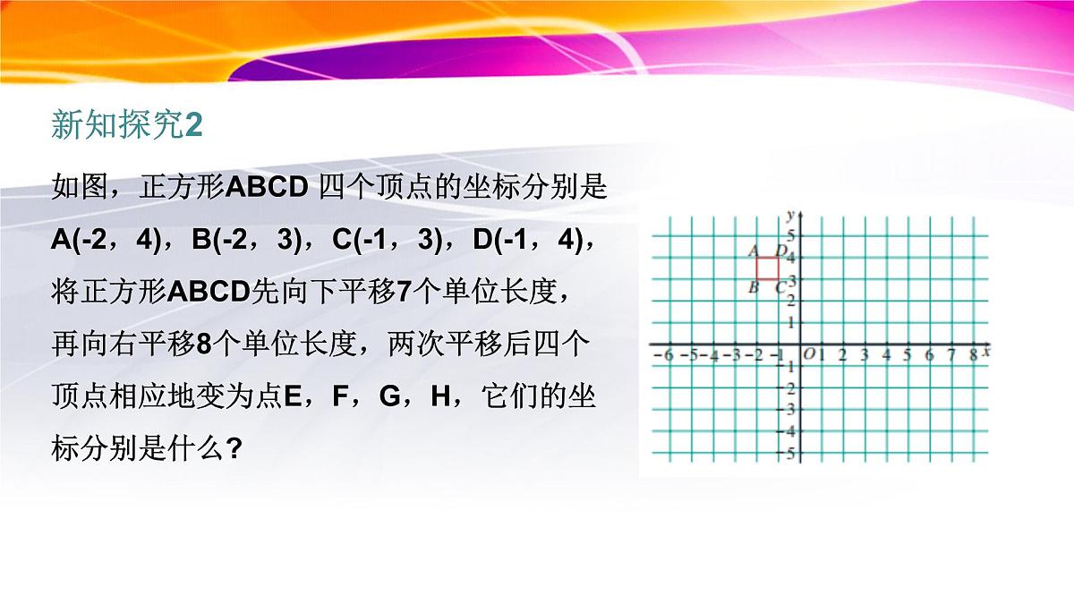 9.2.2用坐标表示平移 课件2024-2025学年人教版（2024）七年级数学下册第8页