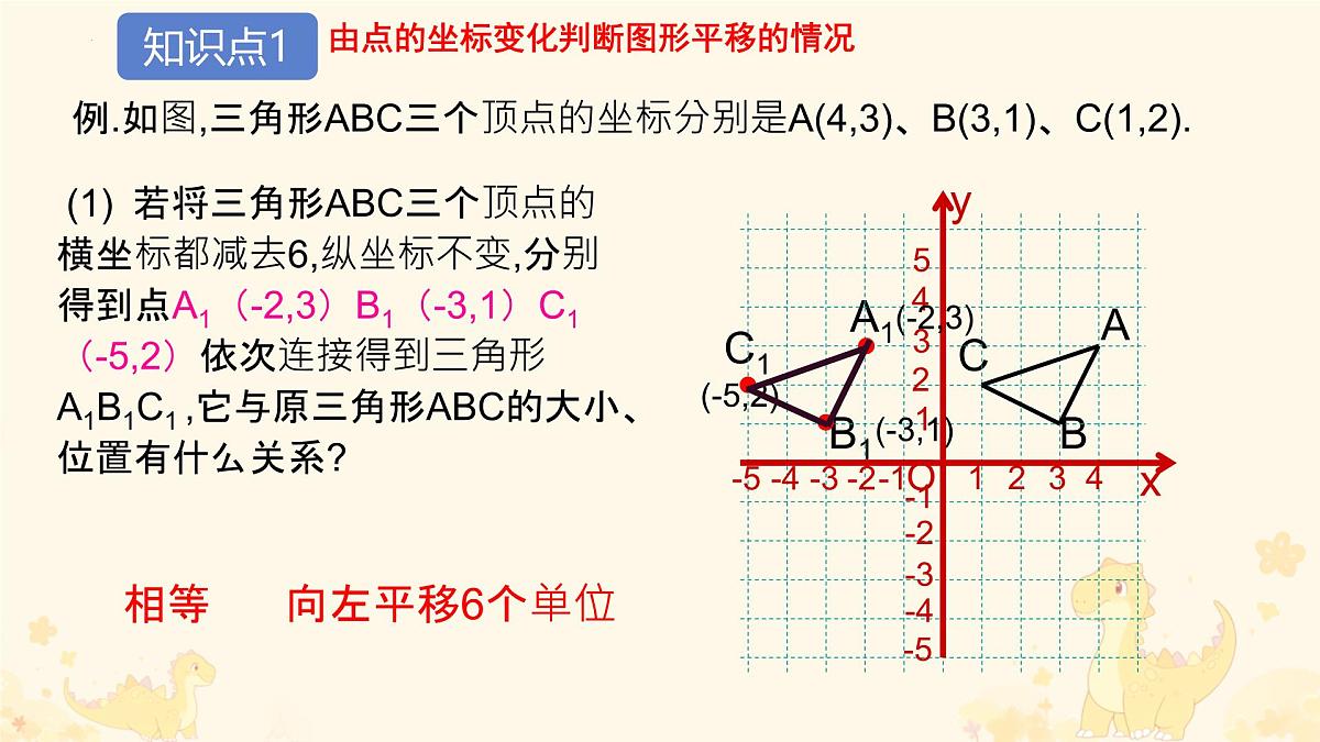 9.2.2  用坐标表示平移课件2024-2025学年 人教版数学七年级下册第4页