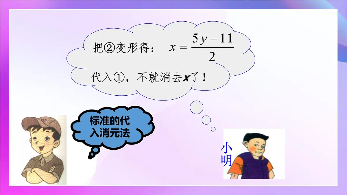 10.2.2解二元一次方程组--加减消元法课件2024-2025学年 人教版七年级数学下册第7页