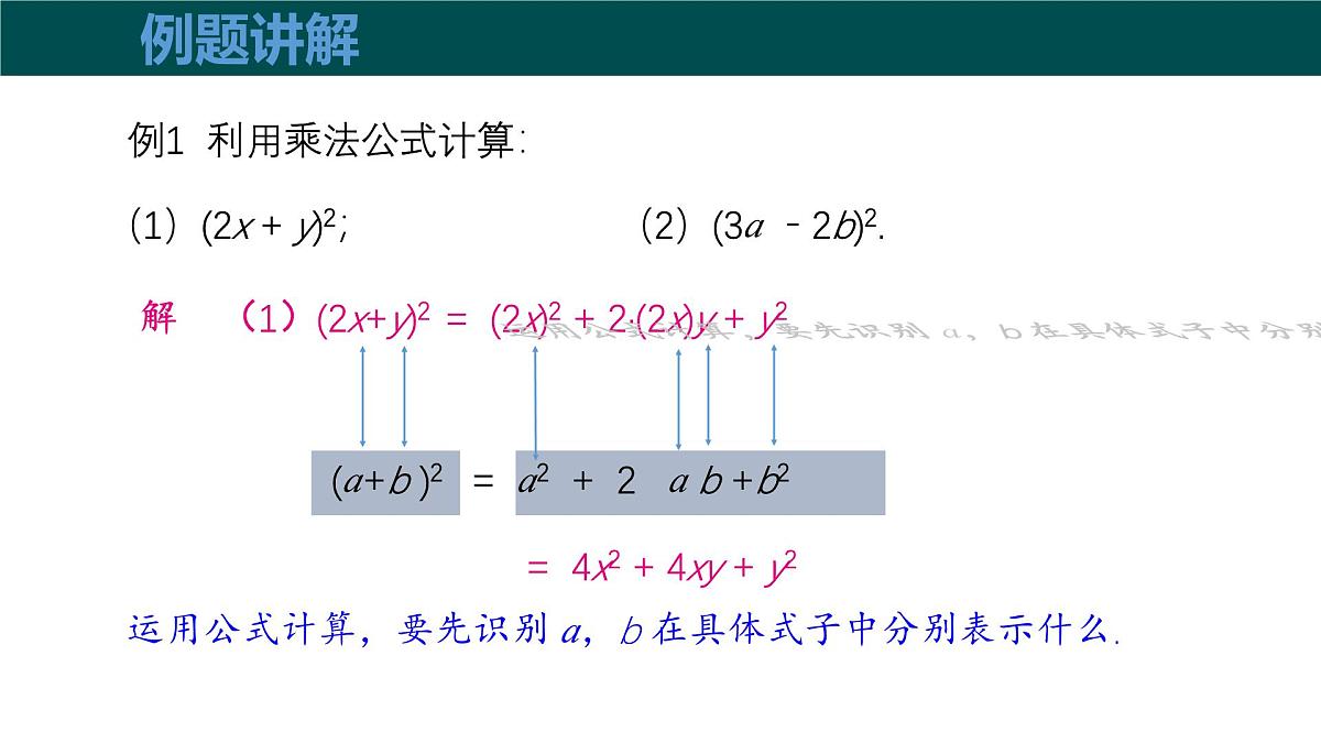 8.3完全平方公式与平方差公式（第1课时+完全平方公式）课件 2025学年七年级数学下册（沪科版）第8页