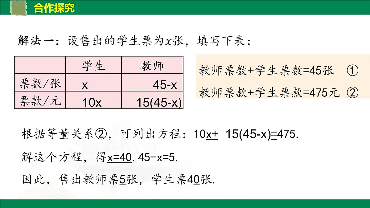 6.3实际问题第3课时销售问题 2025学年六年级数学下册（鲁教版2024）课件第6页