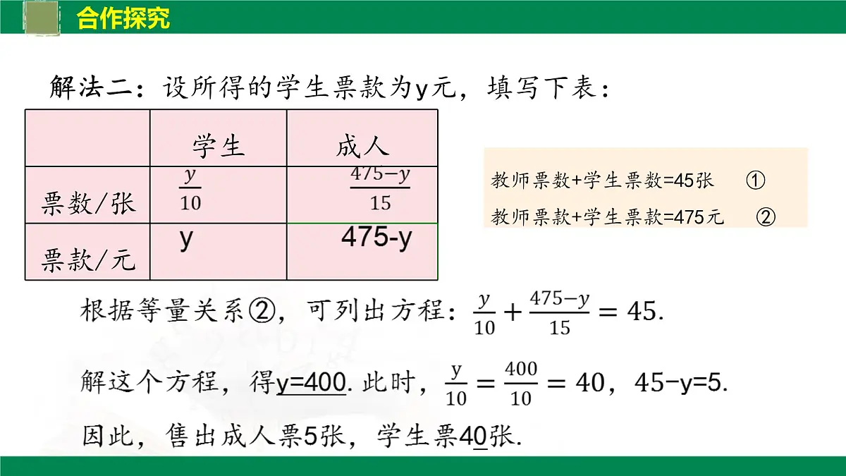 6.3实际问题第3课时销售问题 2025学年六年级数学下册（鲁教版2024）课件第7页