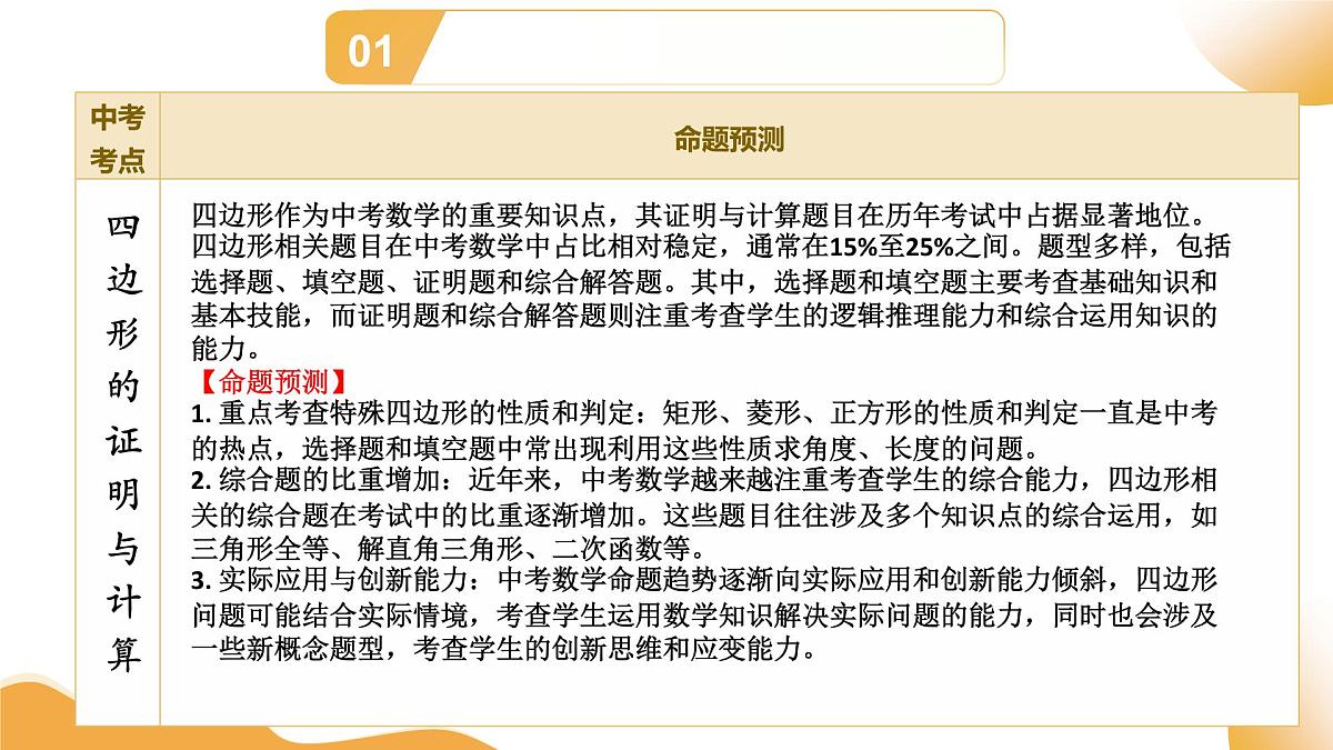 第05讲 四边形的证明与计算（课件）2025年中考数学二轮复习讲练测（全国通用）第3页