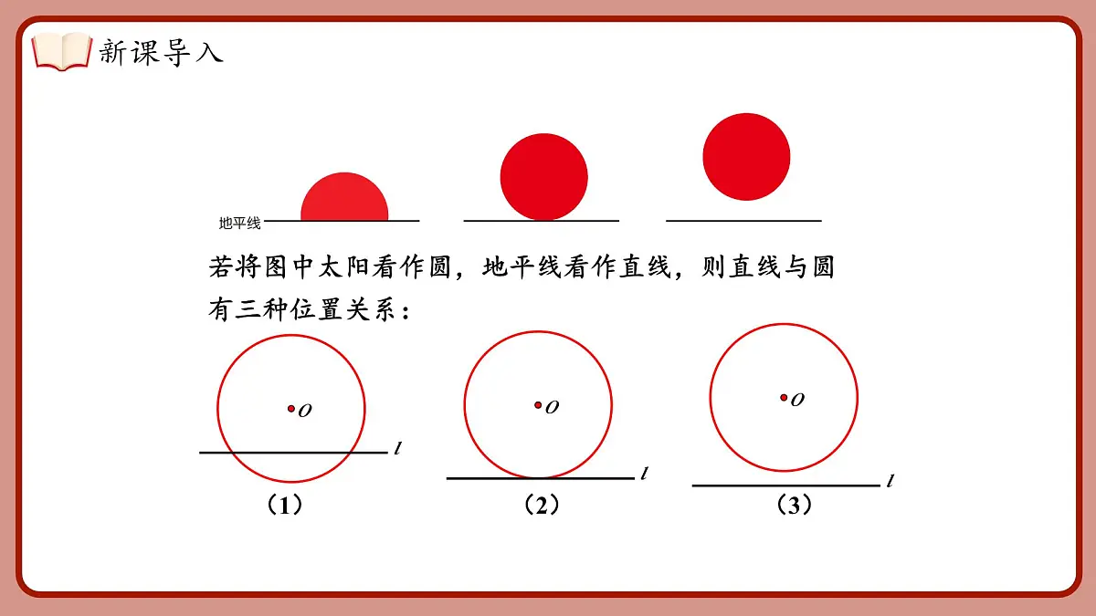 湘教版（2024）九年级下册数学2.5.1直线与圆的位置关系【课件】第5页