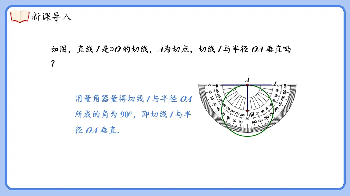 湘教版（2024）九年级下册数学2.5.2.2切线的性质【课件】第4页
