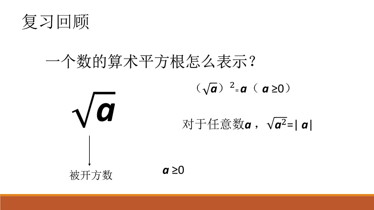2.7.1二次根式++2024-2025学年北师大版数学八年级上册课件第1页