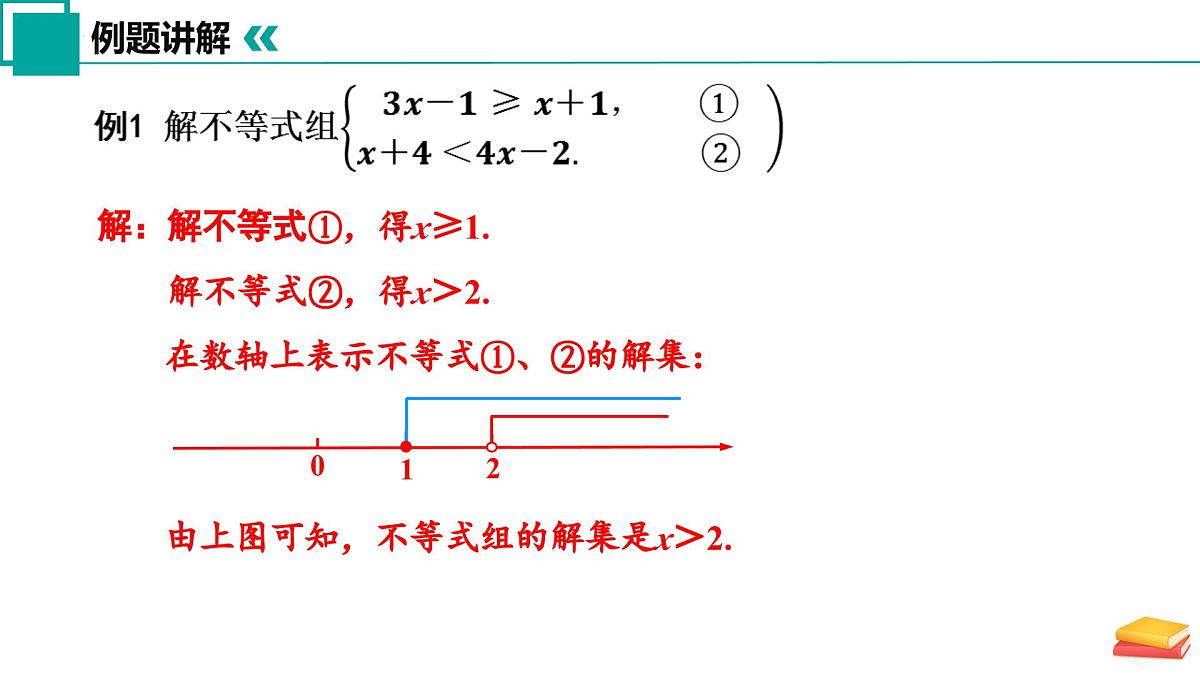 11.4 一元一次不等式组（第2课时）课件 2025学年七年级数学下册苏科版第5页