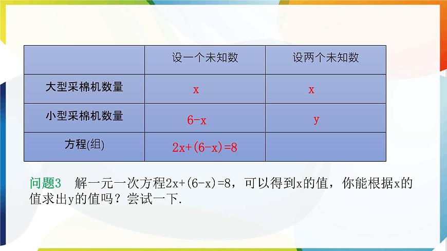 10.2.1 代入消元法 第1课时 用代入消元法解简单的二元一次方程组 课件 -人教版（2024）数学七年级下册第8页