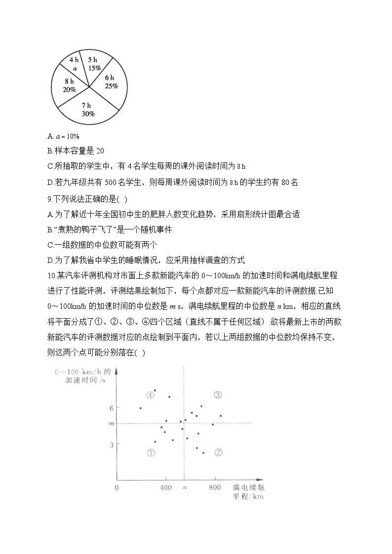 中考数学高频考点专项练习：专题20 统计综合训练及答案第3页