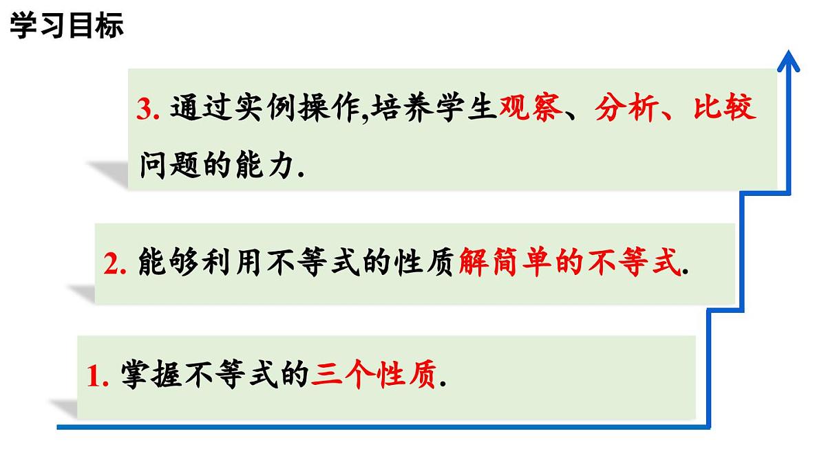 11.1.2 不等式的性质 第1课时 25春初中数学人教版七年级下册课件第3页