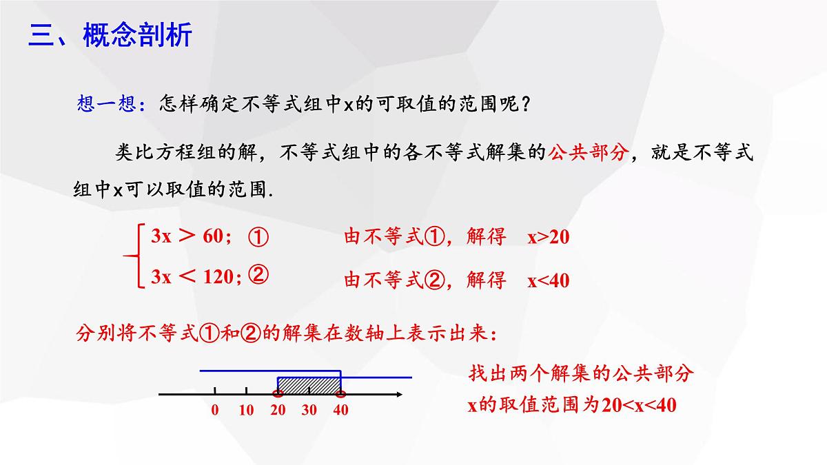 11.3 一元一次不等式组 初中数学人教版七年级下册课件第5页