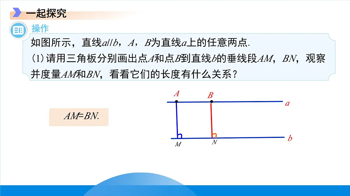 7.3平行线 课件 数学冀教版（2024）七年级下册第6页