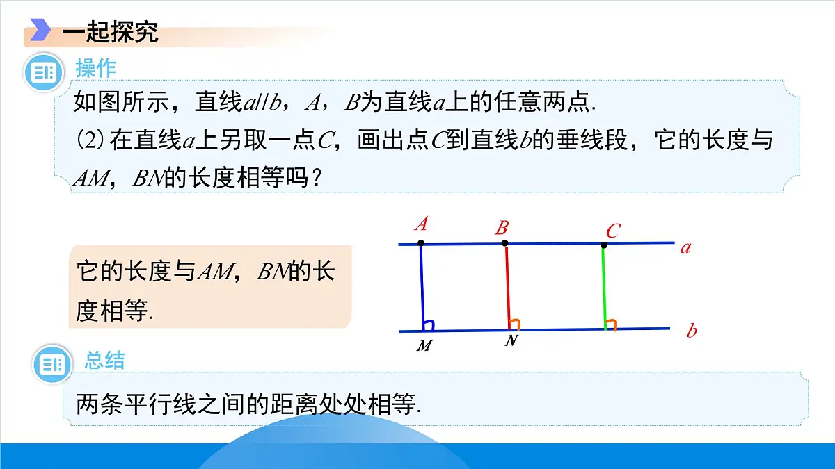 7.3平行线 课件 数学冀教版（2024）七年级下册第7页