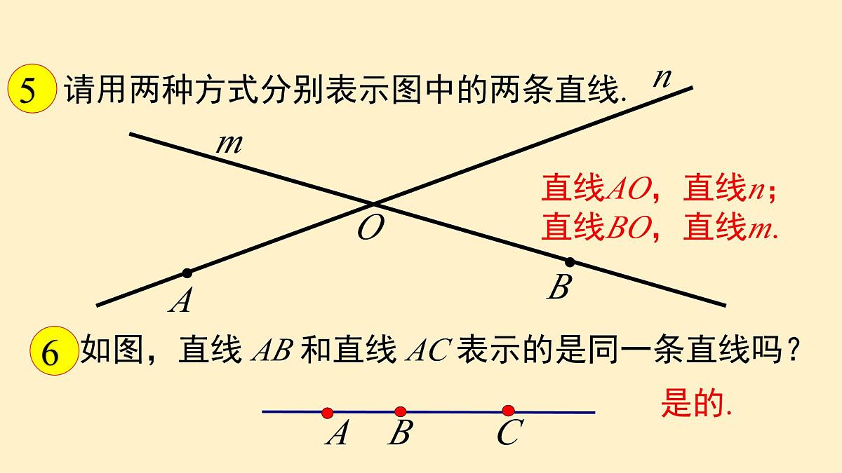 4.1 课时1 线段、射线、直线 课件 (2) 数学北师大版（2024）七年级上册第7页