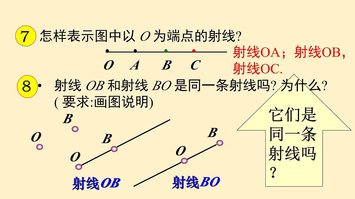 4.1 课时1 线段、射线、直线 课件 (2) 数学北师大版（2024）七年级上册第8页