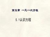 5.1 认识方程 课件 (2) 数学北师大版（2024）七年级上册