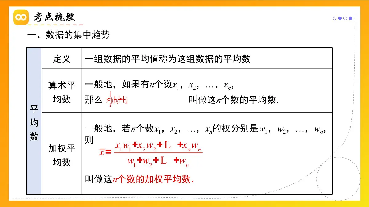 第20章+数据的分析复盘提升（单元复习课件）2025学年八年级数学下册人教版第3页