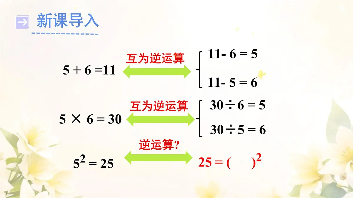 初中数学人教版（2024）七年级8.1 平方根 课件第2页
