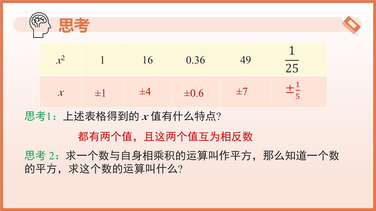 8.1.1平方根（第1课时平方根）2024-2025学年七年级数学下册（人教版2024）课件第7页