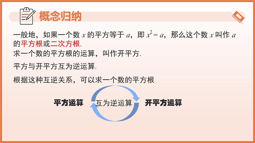 8.1.1平方根（第1课时平方根）2024-2025学年七年级数学下册（人教版2024）课件第8页