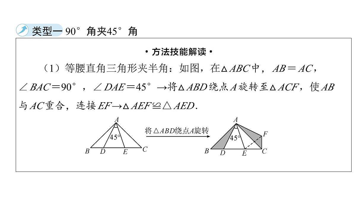 2025年中考数学二轮复习-专题8半角模型【课件】第2页