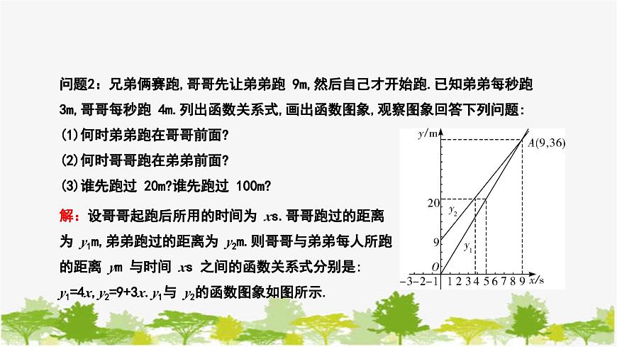 2.5 一元一次不等式与一次函数 北师大版数学八年级下册课件第6页