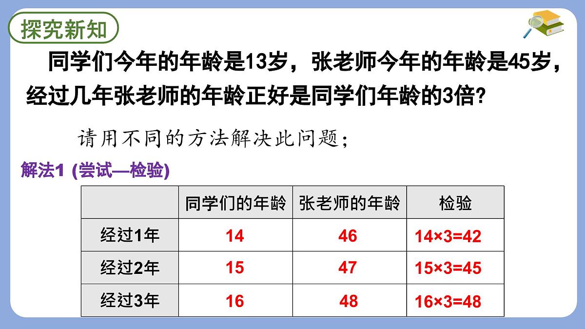 5.1  从实际问题到方程  -课件 华东师大版（2024）数学七年级下册第4页