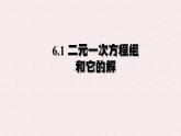 6.1 二元一次方程組和它的解 -課件 華東師大版（2024）數(shù)學(xué)七年級(jí)下冊(cè)