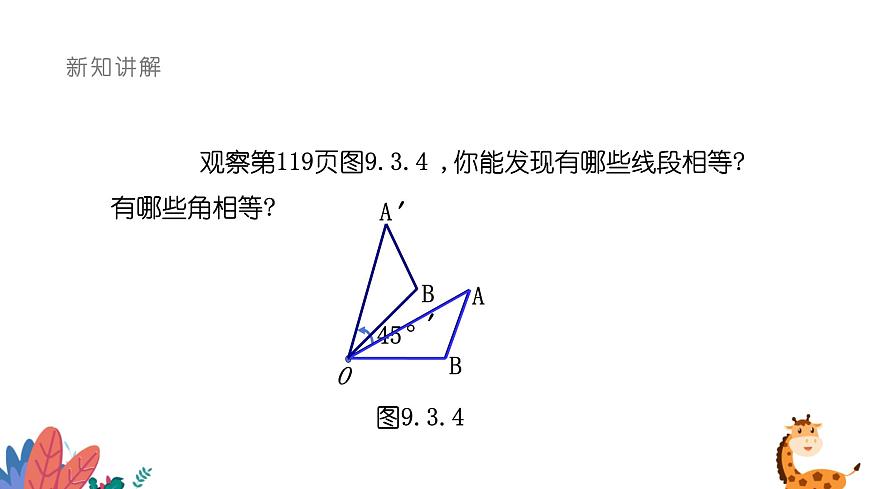 9.3.2旋转的特征课件 华东师大版（2024）数学七年级下册第4页