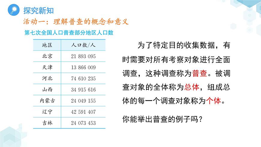 7.1数据的收集第1课时 课件 数学青岛版（2024）七年级下册第7章第7页