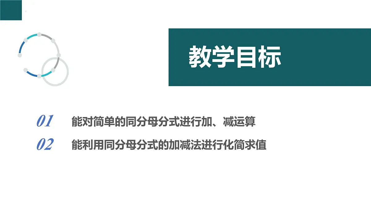 5.4 分式的加减第1课时（同步课件）2025学年七年级数学下册浙教版第2页