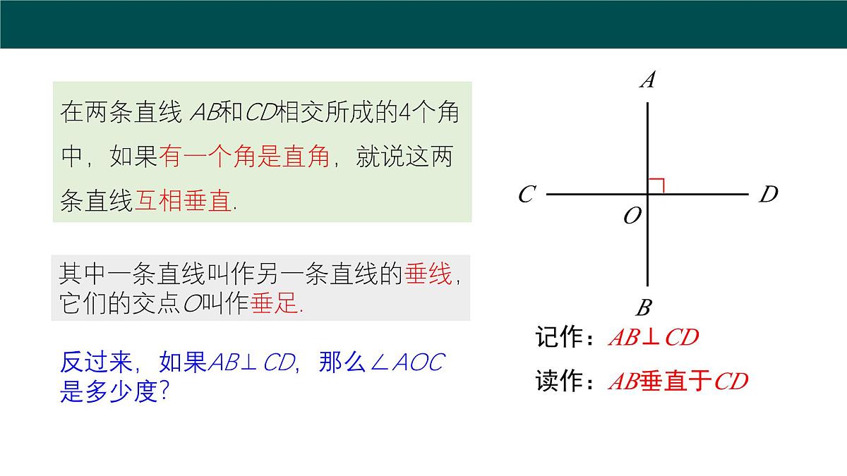 10.1相交线（第2课时垂线）（同步课件）2025学年七年级数学沪科版第7页
