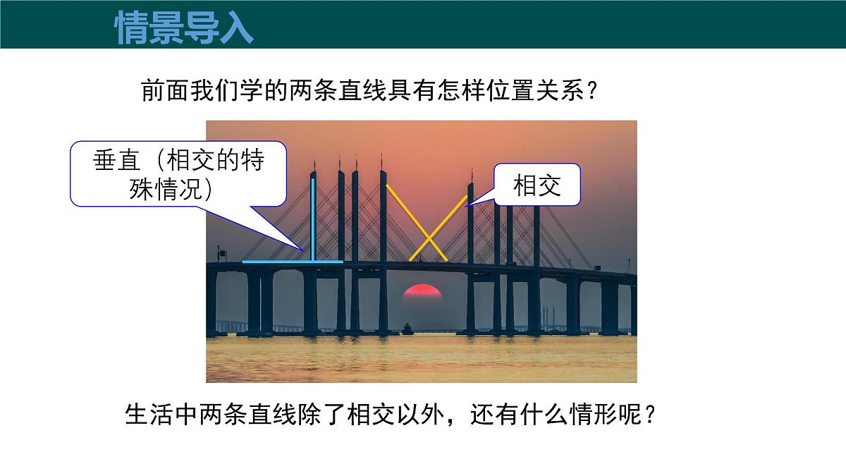 10.2平行线的判定（第1课时平行线）（同步课件）2025学年七年级数学下册沪科版第4页