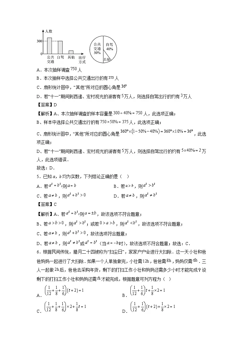 广东省广州2025年中考考试易错题数学（解析版）第2页