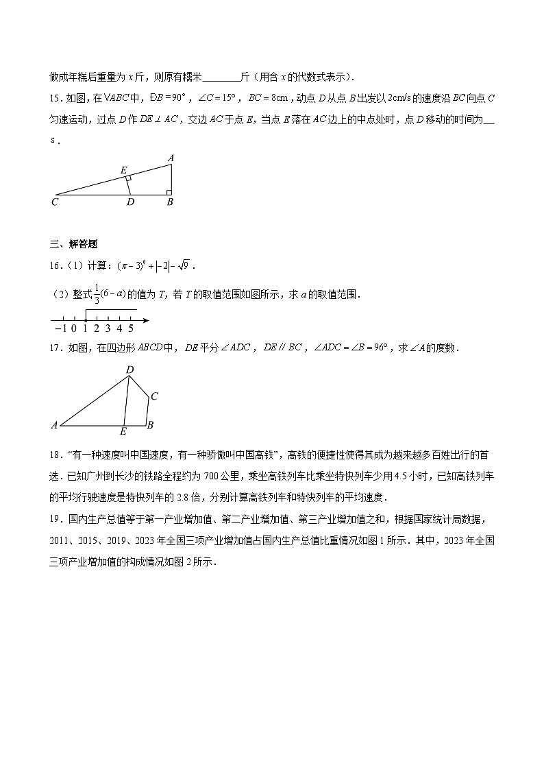 广东省佛山市南海区、三水区2024届九年级下学期中考适应性学业检测（二模）数学试卷(含解析)第3页