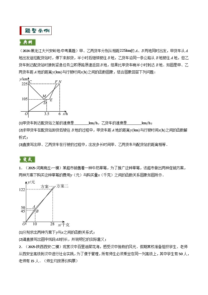 备考2025年中考数学答题技巧汇编（通用版）专题05函数的实际应用解答题综合应用(3大函数)(学生版)第3页