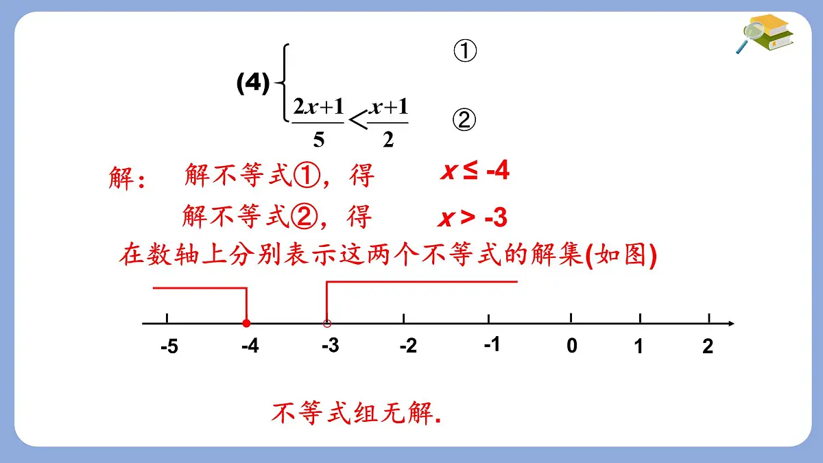7.3 一元一次不等式组 第2课时 课件 沪科版（2024）数学 七年级下册第8页