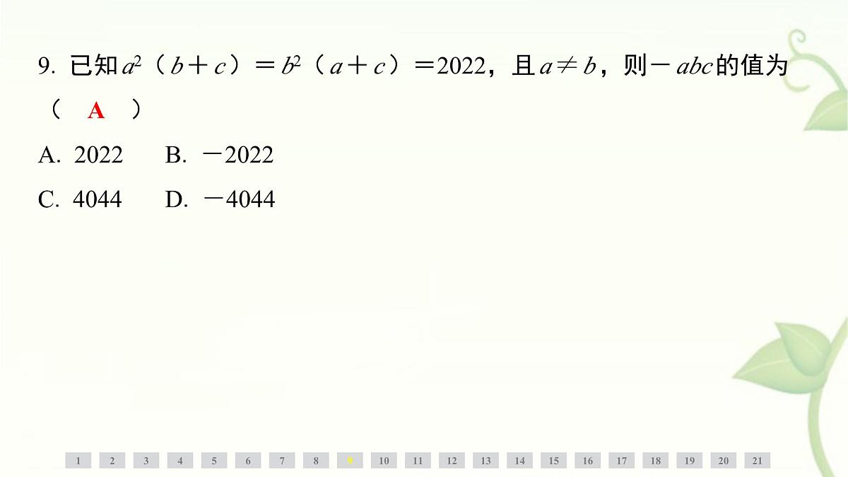 第8章整式乘法与因式分解高频考点整合课件-沪科版（2024）数学七年级下册第6页